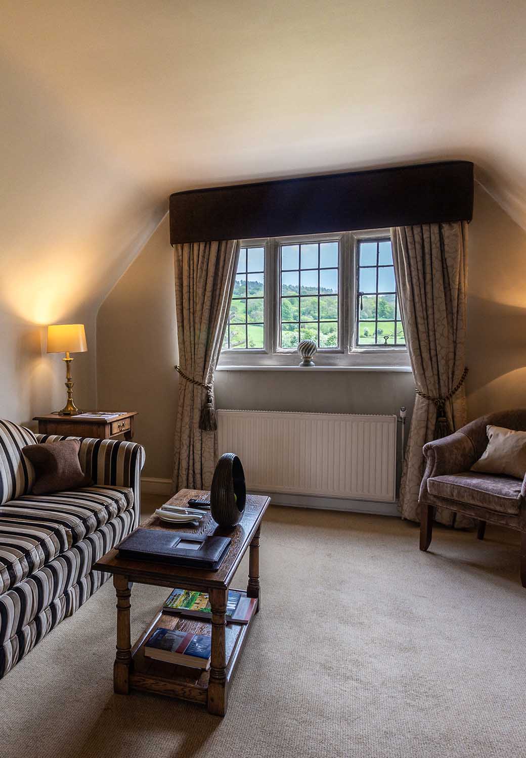 Master Suite Room at The Greenway Hotel and Spa in Cheltenham